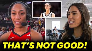 INSTANT JEALOUSY Hits A’ja Wilson After Kelsey Plum LEAVES Las Vegas Aces & DEFENDS Caitlin Clark!