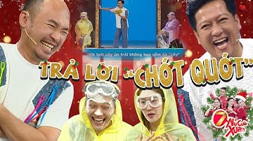 Cười Xuyên Giáng Sinh Với Màn Trả Lời CHỚT QUỚT Của Cây Hài Quang Tuấn | 7 Nụ Cười Xuân 2025