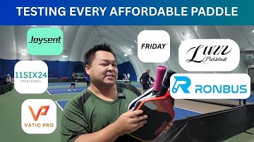 Best Performing & Best Value Pickleball Paddles Recommend By Our Viewers (Luzz, Ronbus, Vatic Pro)