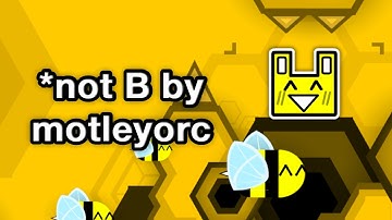 Building a BEE themed part in Geometry Dash