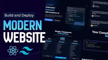Build and Deploy a Fully Responsive Modern Website using ReactJS and Tailwind CSS