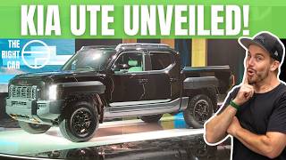 2025 Kia Tasman ute revealed - New dual cab pickup truck!