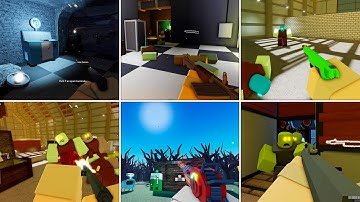 MMC Zombies Project - All Maps | Roblox Zombies Full Game
