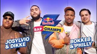 Wie the f*** is Drake bro? | Dikke & Josylvio vs. Bokke8 & Philly  | Red Bull Rap Champs