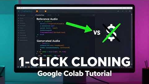 1-Click AI Voice Cloning! 🗣️ Speak 24 Languages Instantly (Google Colab Tutorial)
