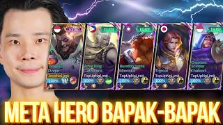 PRO PLAYER MAIN META 5 HERO BAPAK-BAPAK! - Mobile Legends