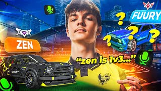 ZEN CARRYING A GC1 IN TOP 100 RANKED 2V2?!