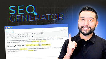 SEO Generator: het GEHEIM voor het maken van duizenden locatiepagina
