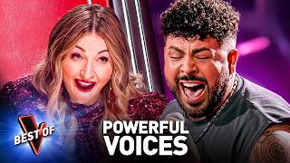 The Most POWERFUL Voices in the Blind Auditions of The Voice 2024!