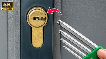 Emergency Opening Of Doors Without A Key 😱 Every House Needs This And No One Doe It