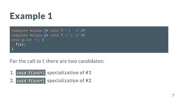 Introduction to C++ Function Template Partial Ordering - Matheus Izvekov - C++Now 2025