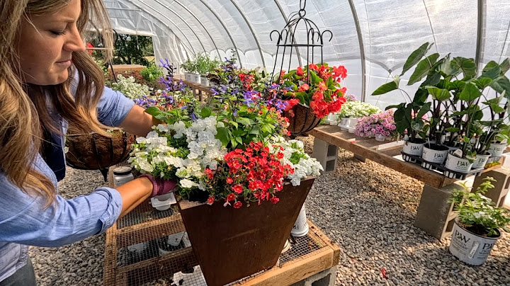 Planting 5 Trees & Hanging Baskets Using New (for 2026) Annuals! 🌳🌲🌺 // Garden Answer