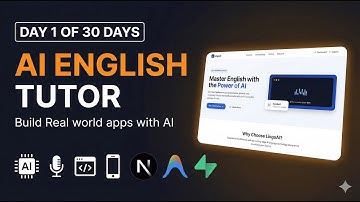 Day 1: Build an AI English Tutor Platform | Full-Stack SaaS with AI