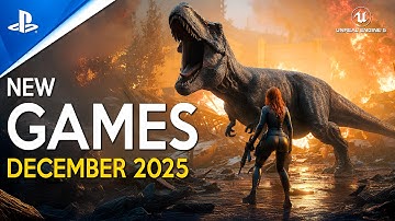 NEW GAMES coming in DECEMBER 2025 with Crazy NEXT GEN Graphics