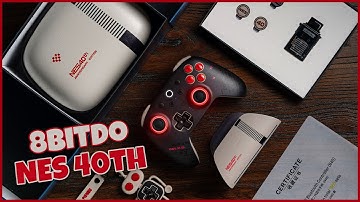 8BitDo NES 40th Anniversary — Full Look at the NES40 Line