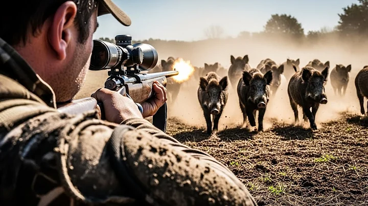 Massive Wild Boar Invasion! Hundreds Storm Farms & Farmers Strike Back Hard!