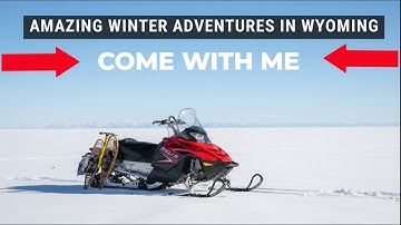 De winters in Wyoming zoals je ze nog nooit hebt gezien!