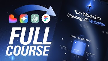FULL COURSE for Landing page design with AI
