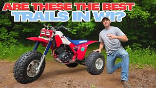 Old Skool 3 Wheeler trial riding!