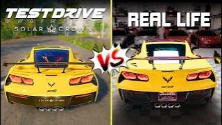 Test Drive Unlimited Solar Crown vs Real Life | Car Sounds 🔊