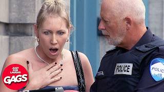 Cop Proves He's Cheating On Her...| Just For Laughs Gags