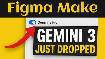 How to Enable Gemini 3 in Figma Make (New AI Model JUST Dropped!)