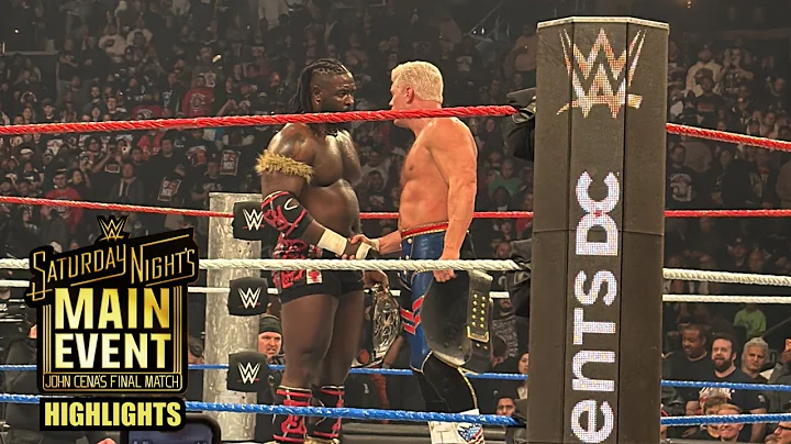 Cody Rhodes vs Oba Femi | WWE Saturday Night's Main Event Highlights Dec 13 2025