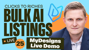 MyDesigns CEO Reveals How to Automate POD Publishing (Full Demo)