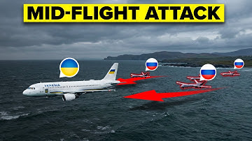 Unknown Drones SWARM Zelenskyy’s Plane… JUST Moments Before Landing