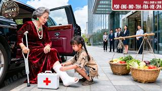Billionaire Old Lady Falls On Street, Helped By 6-Year-Old Girl, Makes Her Heiress Of Fortune