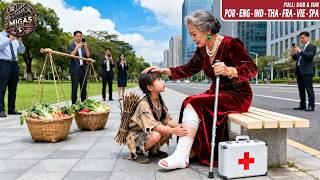 Billionaire Old Lady Falls On Street, Helped By 6-Year-Old Girl, Makes Her Heiress Of Fortune