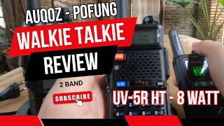 Murah Meriah - POFUNG UV-5R HT / UV5R Radio 2 Band Handy Walkie Talkie - 8 Watt