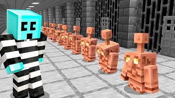 Baby to Mecha Copper Golem in Minecraft