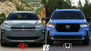 2025 Toyota Crown Signia vs. 2025 Honda Pilot: Luxury Crossover or Family SUV?