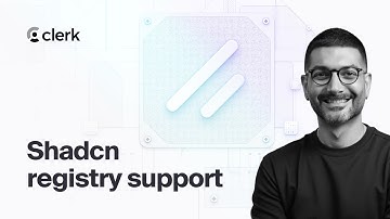 Install Clerk Authentication Using Shadcn CLI