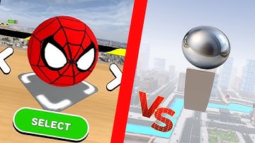 I SpeedRun This Level Like a Maniac 🤔🤔 Going Balls VS Balls Gaming Valley | Sky Rolling Ball