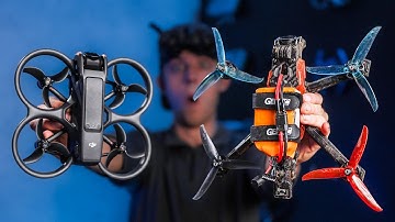 Avata 2 Pilot Tries Real FPV Drone For The First Time