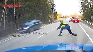 118 Crazy Moments Near Miss Video Car Crashes On The Road You Wouldn't Believe if Not Filmed