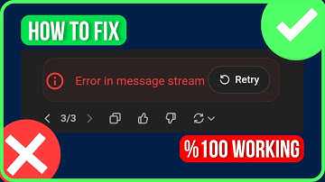 ERROR IN MESSAGE STREAM CHATGPT [FIXED]