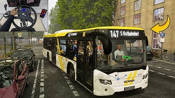 The Bus - Line 147 Dynamic Weather - Unreal Engine 5 | Steering Wheel Gameplay
