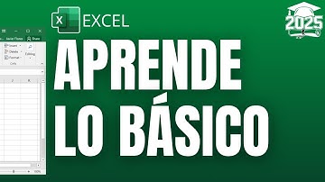 ✨ Aprende Excel Desde Cero en 2025 | Curso Completo y Fácil Paso a Paso 📊
