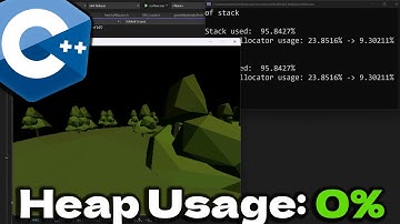 I made a C++ game ENTIERLY on the STACK