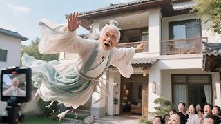 A elder fell from the 3rd floor yet flew unharmed. The livestream was shocked—he’s a cultivator!