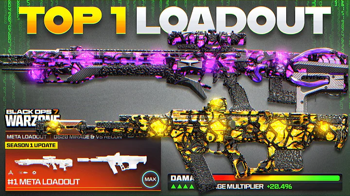 *NEW* BEST META LOADOUT for BO7 WARZONE SEASON 1 UPDATE! (Best Class Loadouts in COD WZ S1)