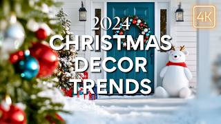 Top 10 Christmas Decor Trends 2024: Creating A Festive Holiday Season | Holiday Decor Ideas