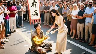 窮小夥開口要100w診費被嘲諷，只有女總裁信他是真醫聖，1指逼出瀕死首富的毒救活他驚呆眾人！#爽劇 #逆襲 #反轉