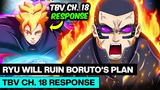 🚨Boruto's Plan CHANGED By Sarada vs Ryu - Boruto TBV Chapter 18 Community Predictions Response!