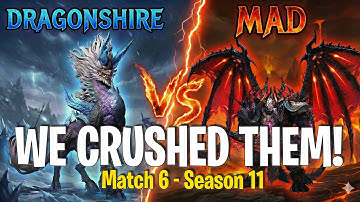 We CRUSHED the #1 Guild! 👑 DragonShire vs  MAD GvG S11 | Watcher Of Realms