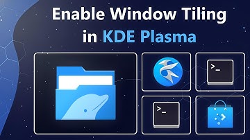 How to get Window Tiling in KDE Plasma