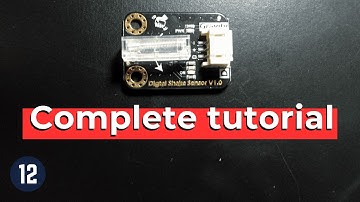 Cómo usar sensores de inclinación con Arduino - Lección n.° 12